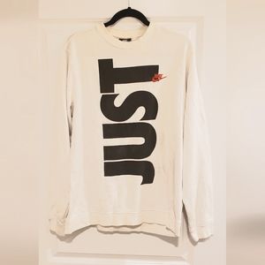 Nike Sweatshirt Just Do It Large